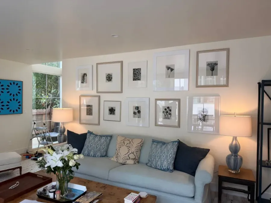 Picture Hanging & Mini Gallery Wall — portfolio photo from GetPro Services (Los Angeles & Orange County)